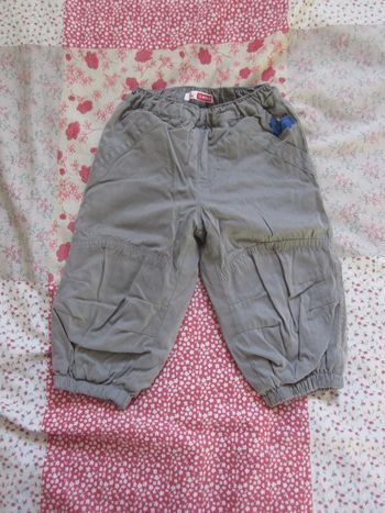 Pantalon chaud gris 12 mois