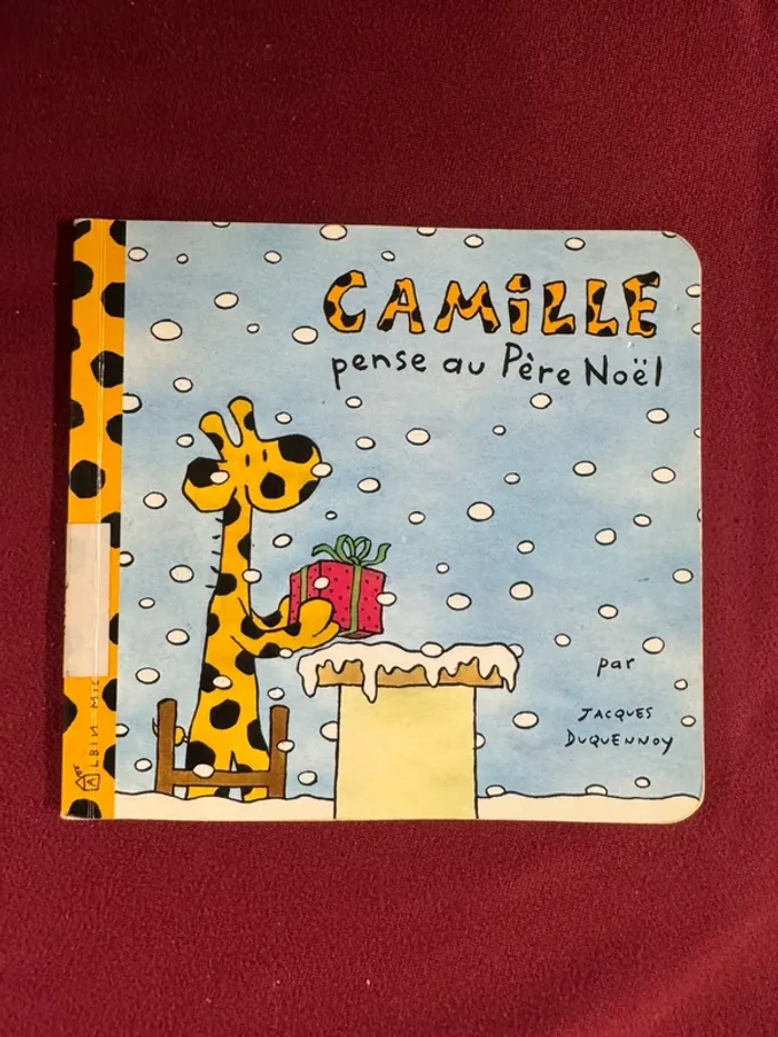 livre Camille pense au Père Noël
