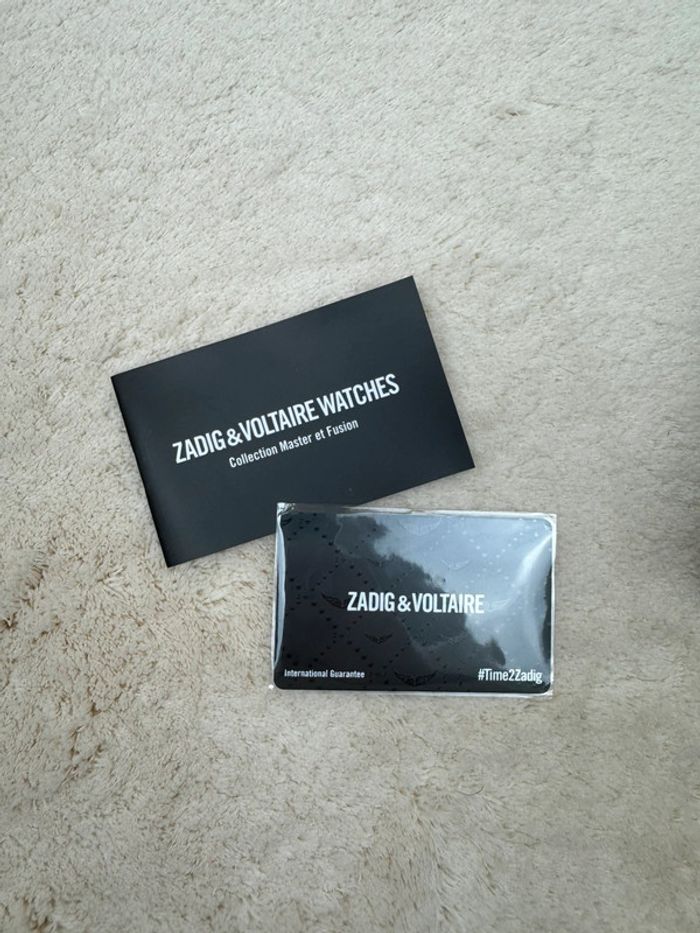 Montre Chronographe de luxe Zadig & Voltaire Neuve - photo numéro 8