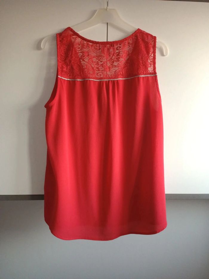 Blouse fluide rouge, 44 - photo numéro 3