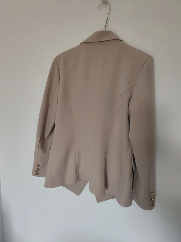 Blazer beige 38 - photo numéro 3