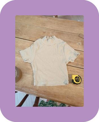 Petit haut beige XS