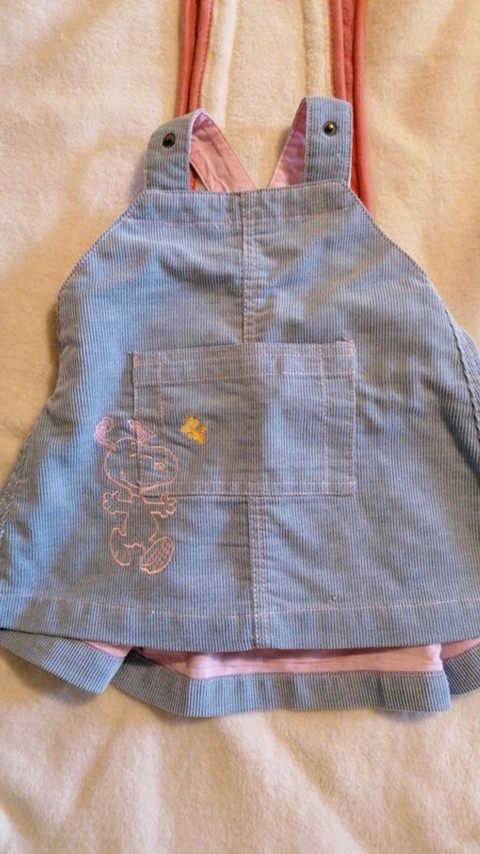 Robe velours Snoppy