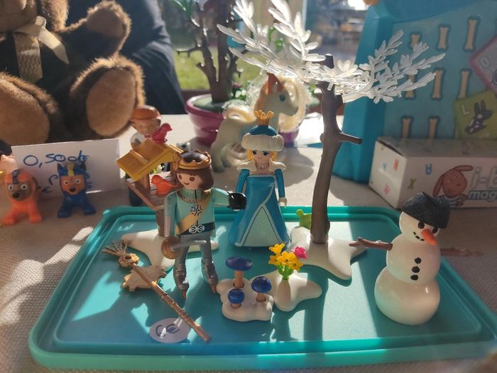 Playmobil neige