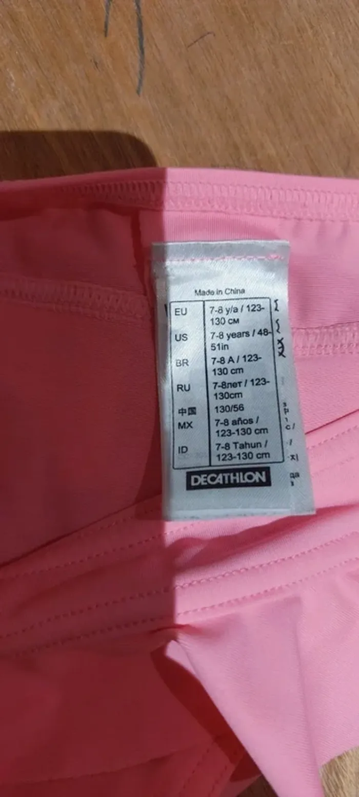 Bas maillot de bain fille 7-8 ans Olaian - photo numéro 3