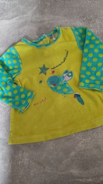 Haut de pyjama bébé fille 18 mois