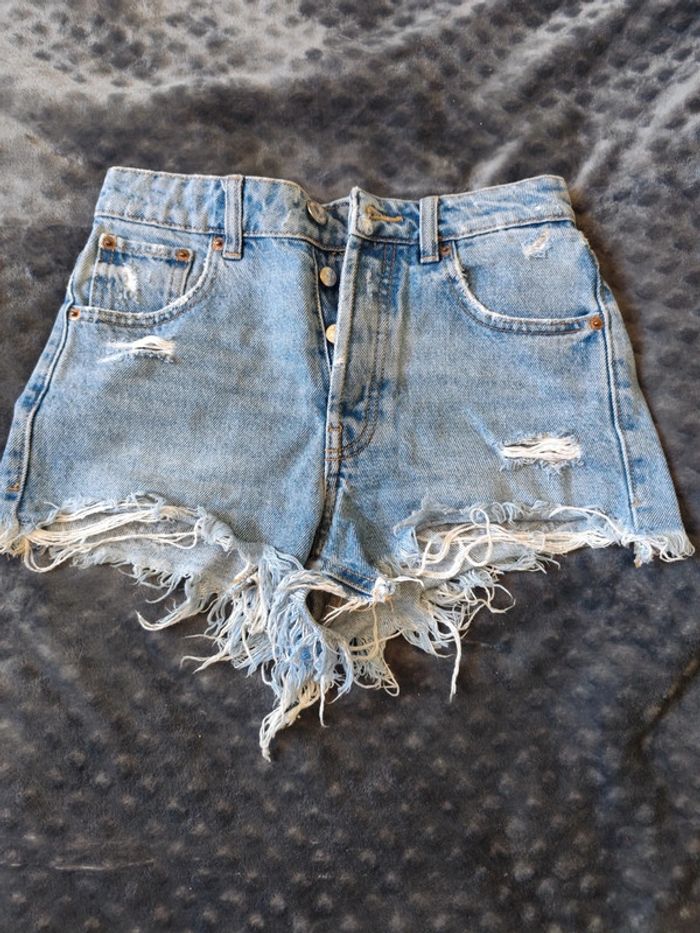 Lot de 2 shorts en jeans - photo numéro 2