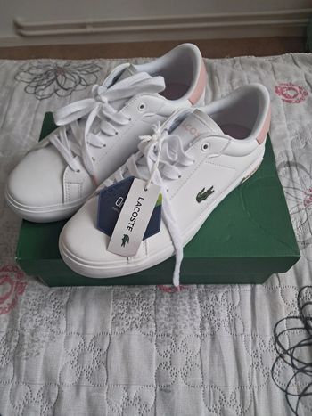 Basket neuve lacoste 37,5