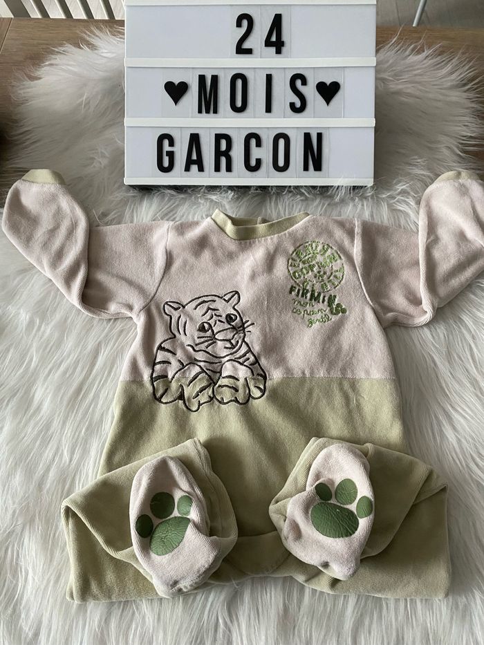 Pyjama « velours » 24 mois