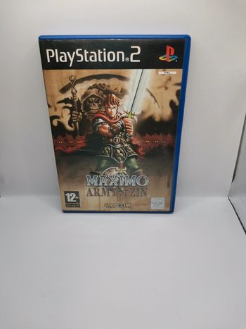 Jeux ps2 maximo army of zin