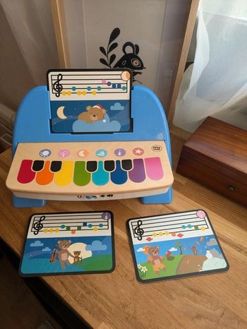 Piano avec partitions playtive