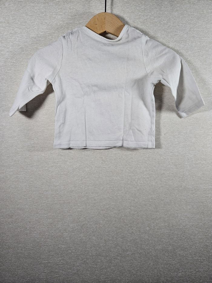 T-shirt manche longue kiabi 3 mois - photo numéro 5