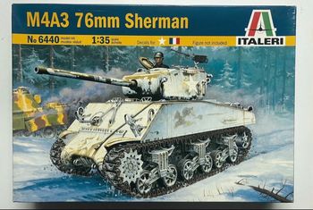 Maquette Italeri M4A3 76mm Sherman 1/35