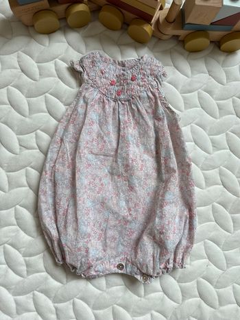 Magnifique barboteuse neuve Liberty – taille 1 an – Tartine et Chocolat