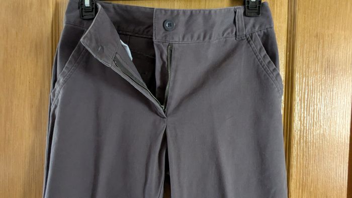 Pantalon gris anthracite, taille basse. - photo numéro 3