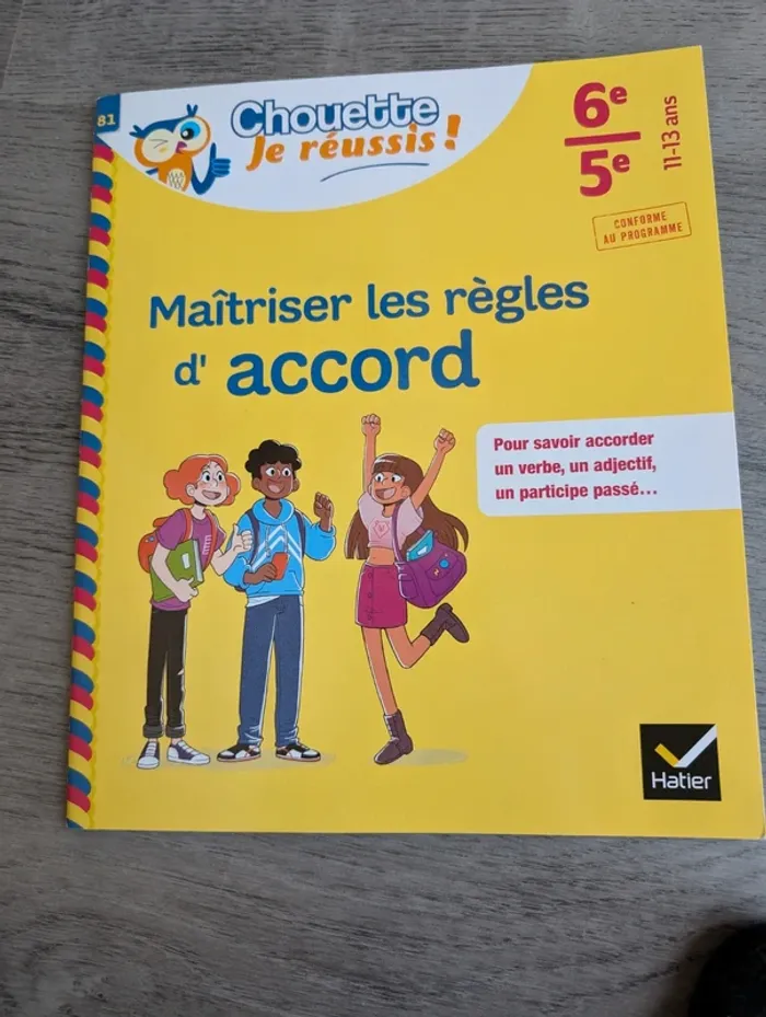 Chouette je réussis !