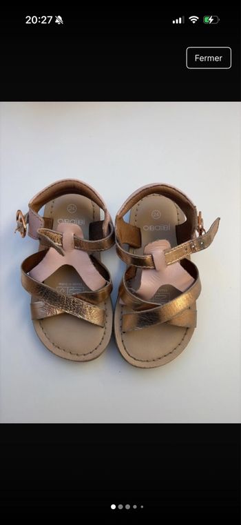 Sandalettes fille 24 Obaibi 