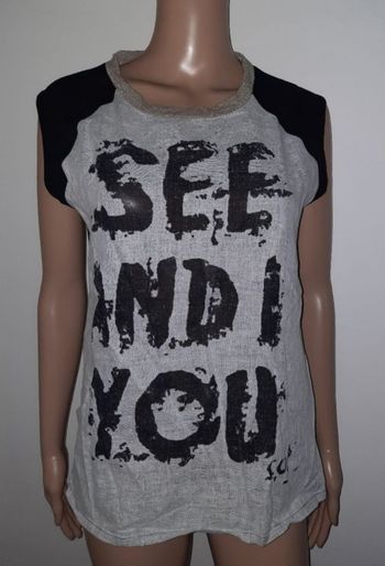 Tee shirt cop copine taille 36