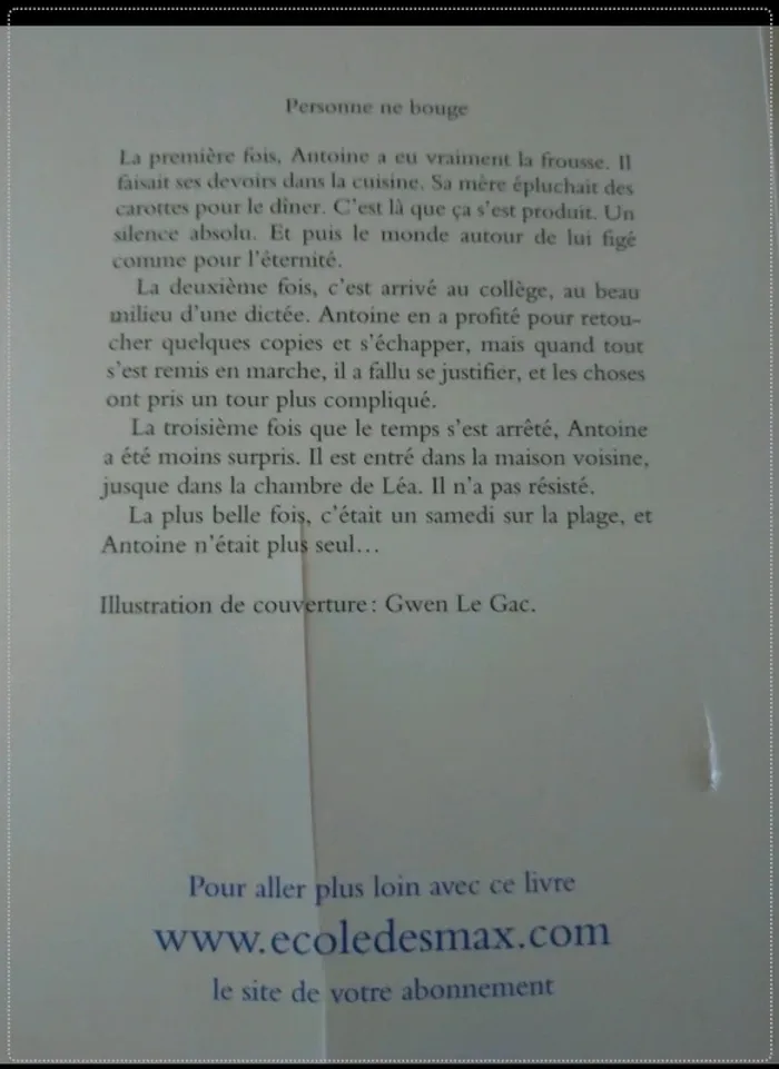 Personne ne bouge : DON livre - photo numéro 3