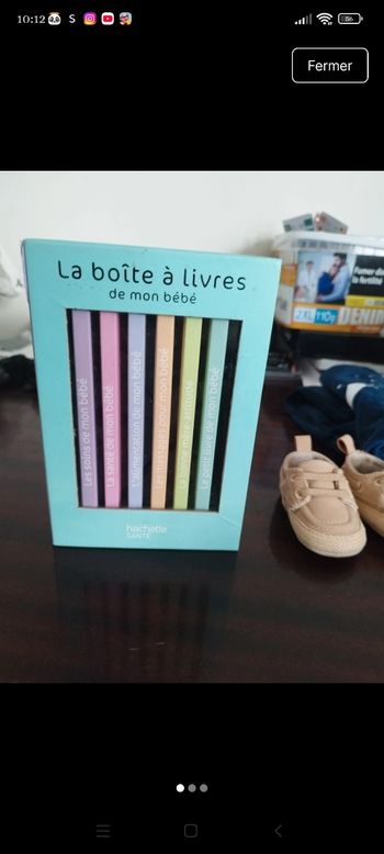 Boîte a livres de mon bébé 