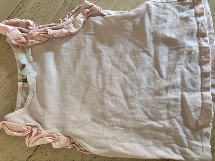 Salopette courte en jeans + haut sans manche 3 ans Sergent Major - photo numéro 4