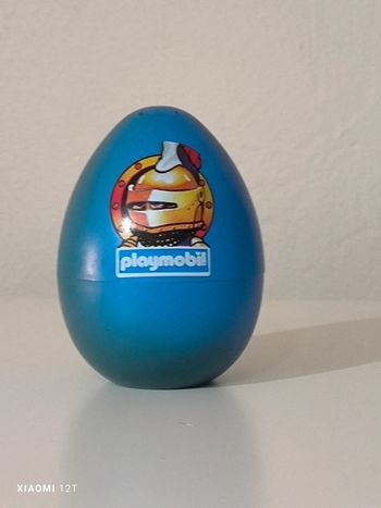 Playmobil vintage oeuf bleu chevalier