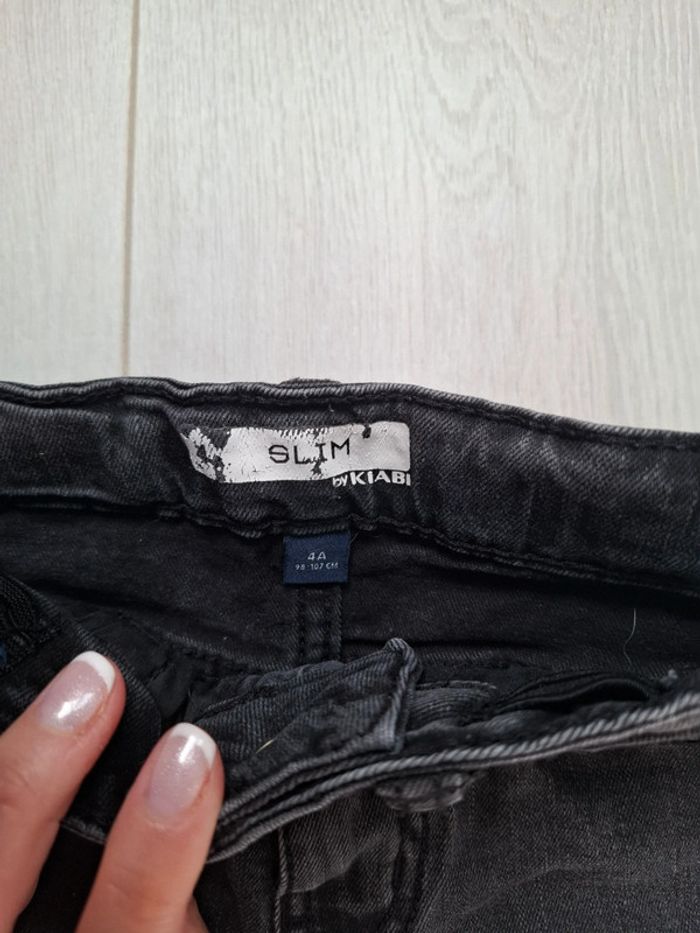 Short jeans noir 4 ans - photo numéro 2