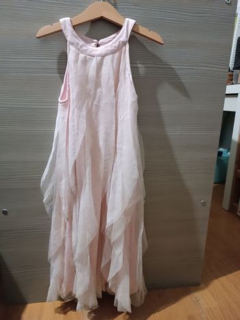 Robe à volants avec tulle