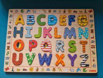 Puzzle alphabétique