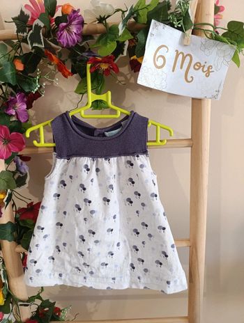 Robe manche courte 6mois Obaïbi