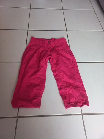 Pantacourt kiabi rose 10 ans