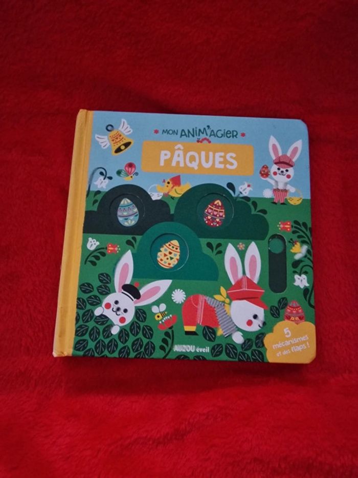 Livre mon animagier pâques