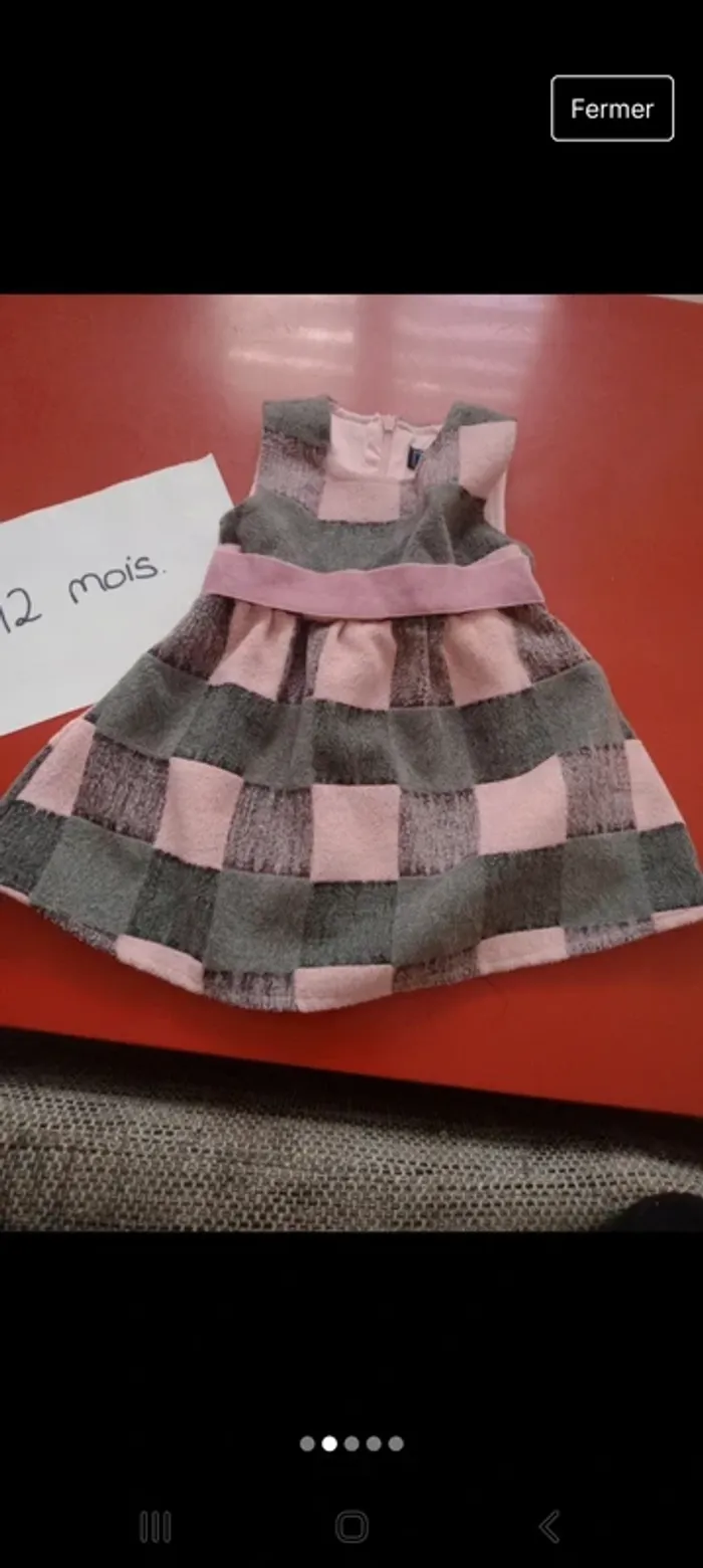 Robe chicaprie 12 mois - photo numéro 2