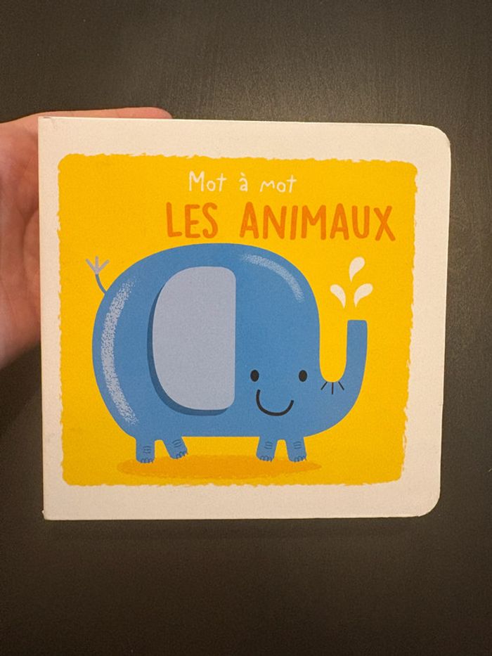 Livre enfant – Mot à mot les animaux