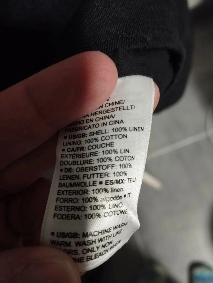 Robe en lin taille L neuve - photo numéro 6