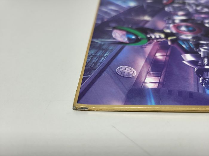 Kamen Rider Ichiban Kuji Shikishi 20X20Cm - photo numéro 3