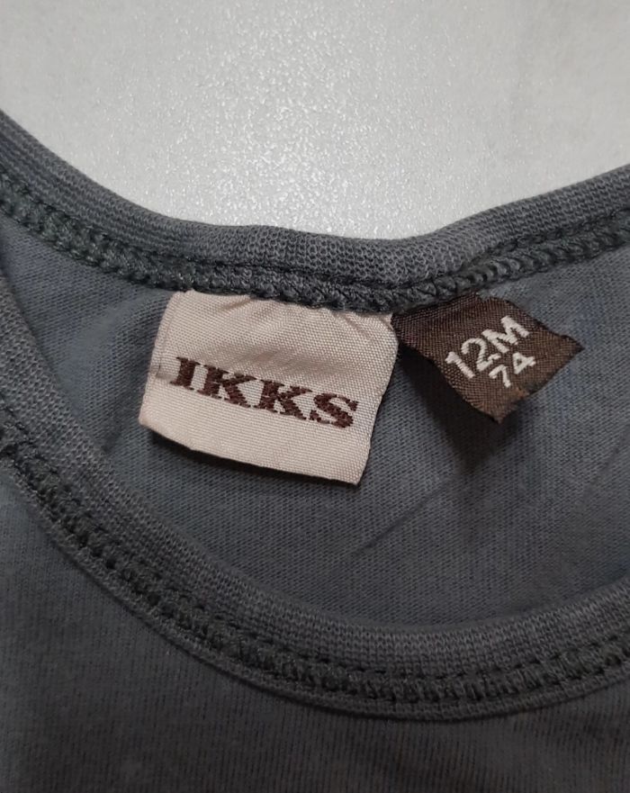 T-shirt IKKS 12mois - photo numéro 3