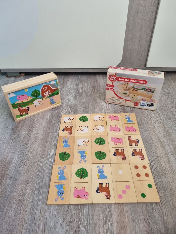Domino animaux de la ferme