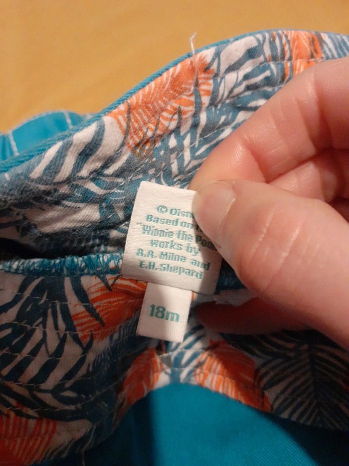 Short et casquette 18mois - photo numéro 4