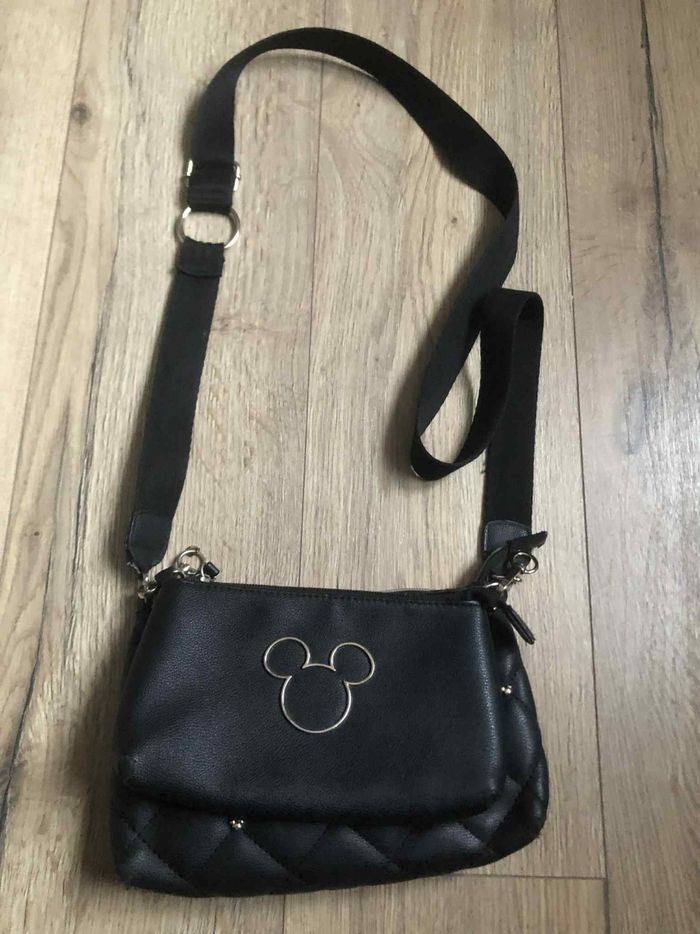 Sac Disney Mickey noir avec porte monnaie - photo numéro 3