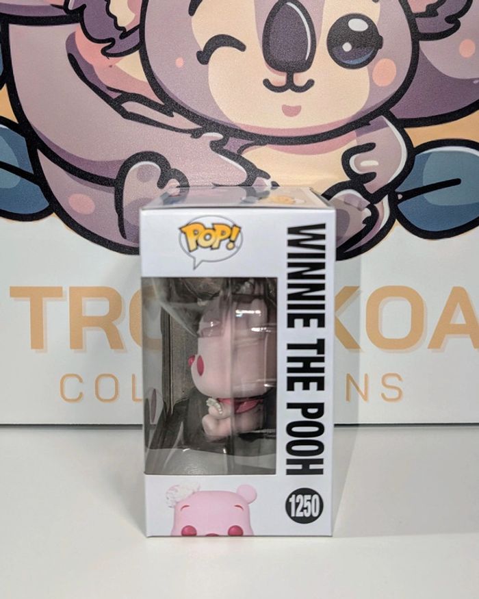 Disney - Winnie l'Ourson POP - Cherry Blossom Pooh (Flocked) N° 1250 - photo numéro 3