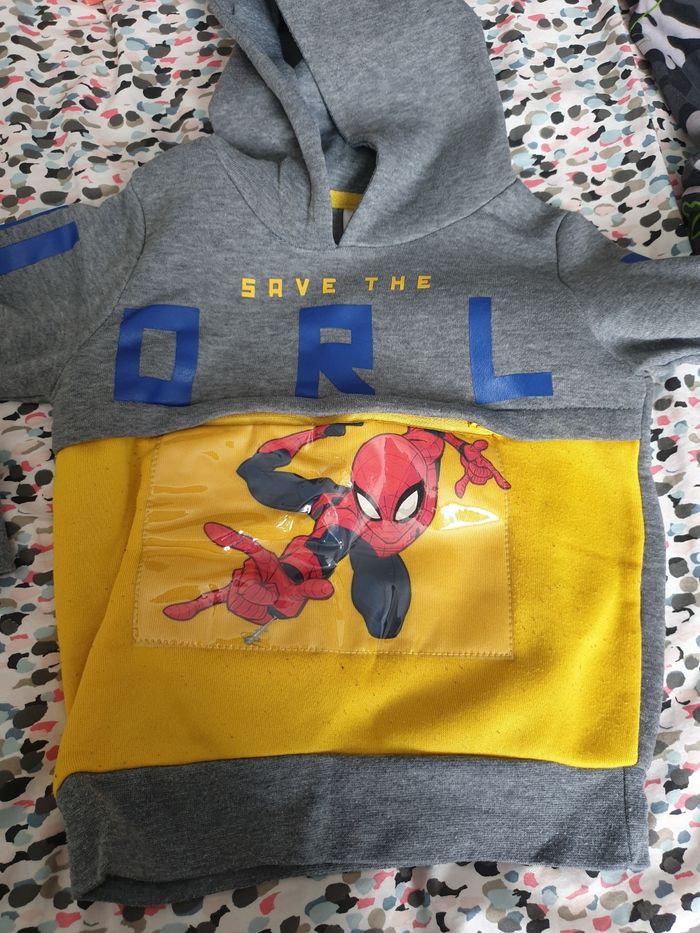 Lot de 2 sweats 4 ans spiderman et fantômes - photo numéro 7