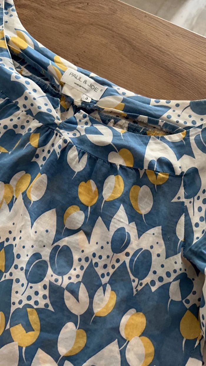 Blouse à fleurs tulipe Paul and Joe - photo numéro 2