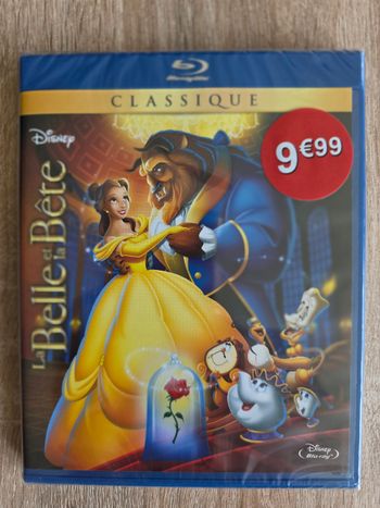 Blu ray la belle et la bête sous blister