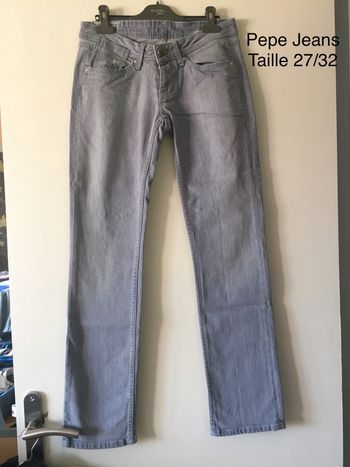 Jeans gris Pepe Jeans Taille 27/32