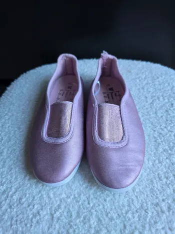 chausson de danse rose