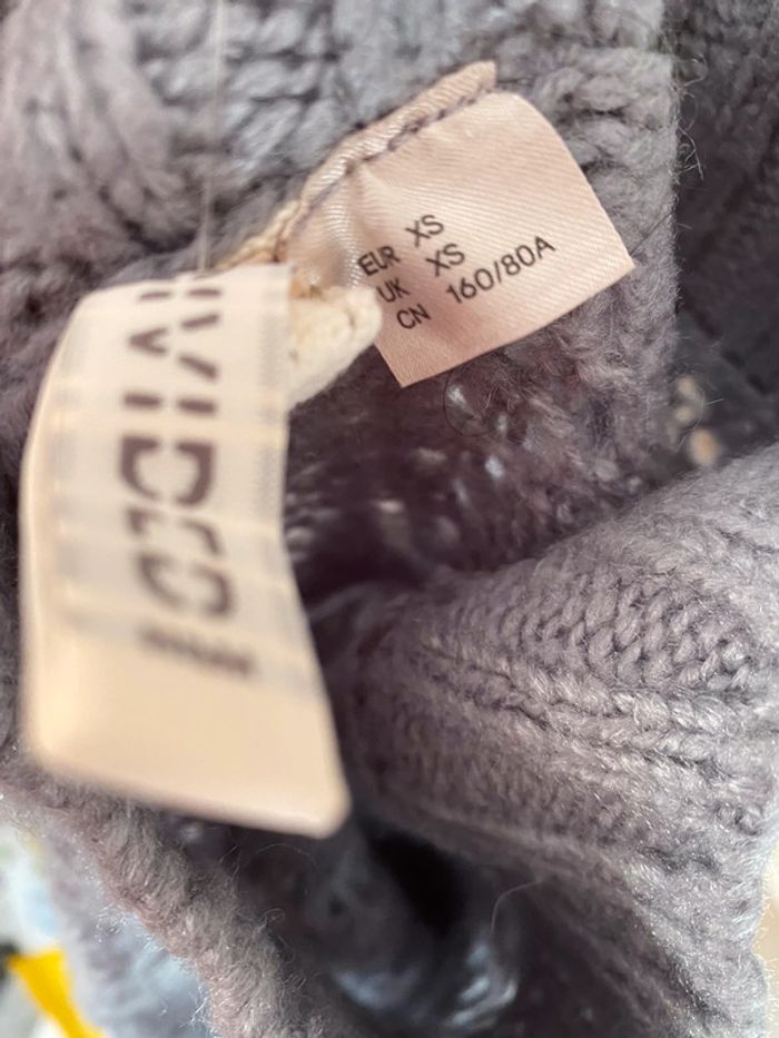 Pull lilas gris - photo numéro 3