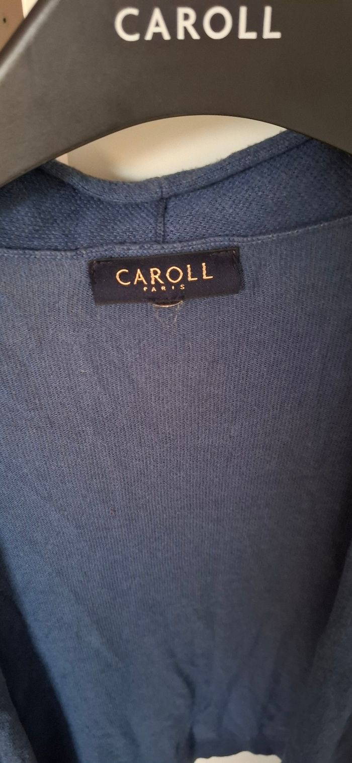 Gilet  bleu Caroll - photo numéro 2