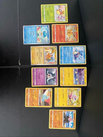 Lot de carte pokemon édition McDo