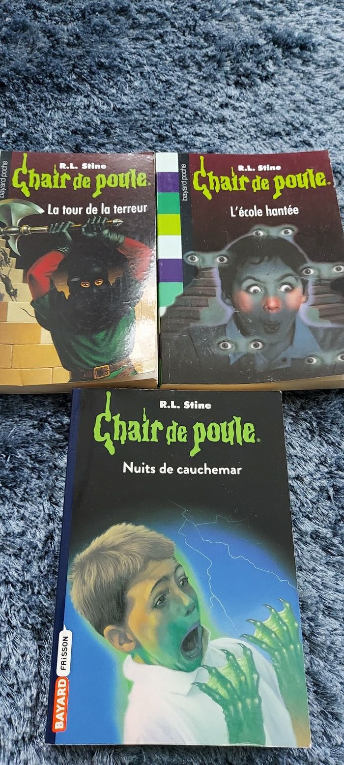 Livres chair de poule